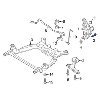 Ford OE - Lower Suspension Control Arm Bolt