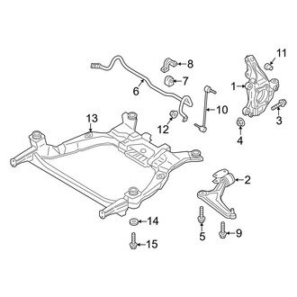 Ford OE - Front Suspension - Suspension Components