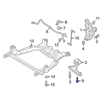 Ford OE - Suspension Track Bar Bolt