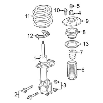 Ford OE - Front Suspension - Struts & Components