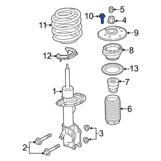 Ford OE - Suspension Strut Mount Bolt