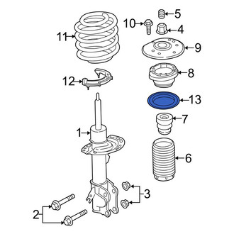 Ford OE - Front Upper Coil Spring Insulator