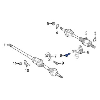 Ford OE - Right Engine Mount Bolt