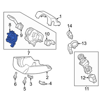 Ford OE - Air Bag Clockspring