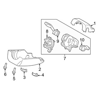 Ford OE - Steering Column - Shroud, Switches & Levers