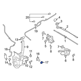 Ford OE - Washer Fluid Level Sensor Seal