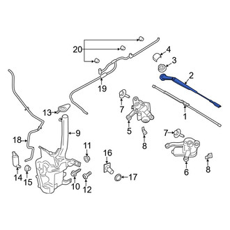 Ford OE - Left Wiper Arm