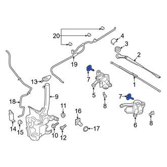 Ford OE - Wiper Linkage Bolt