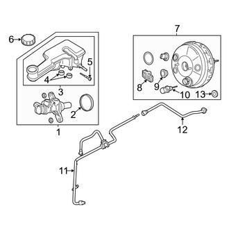Ford OE - Cowl - Components on Dash Panel