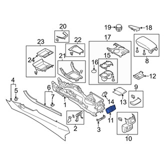 Ford OE - Console Air Vent