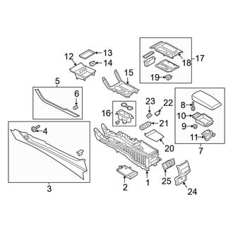 Ford OE - Console (Console & Trim)