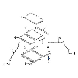 Ford OE - Sunroof Frame Bolt