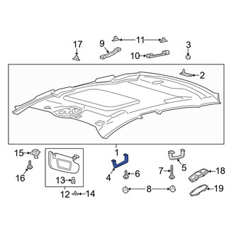 Ford OE - Front Interior Grab Bar