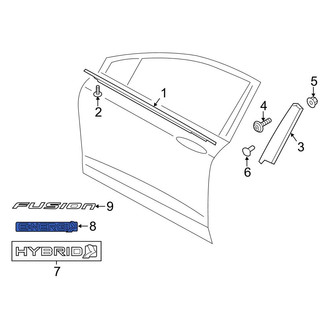 Ford OE - Front Door Emblem