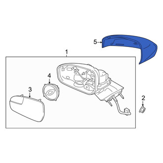 Ford OE - Front Right Door Mirror Cover