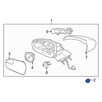 Ford OE - Bumper Cover Nut