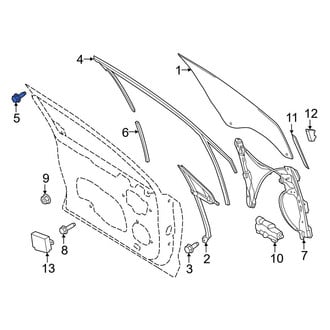 Ford OE - Window Channel Screw