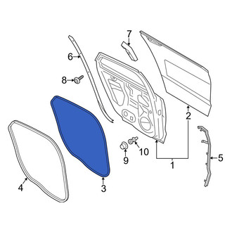 Ford OE - Rear Left Outer Door Seal