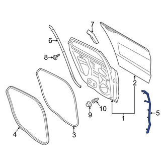 Ford OE - Front Left Door Shell Seal