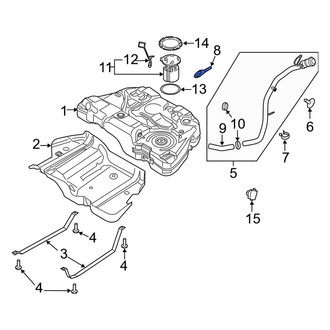 Ford OE - Fuel Filler Neck Adapter
