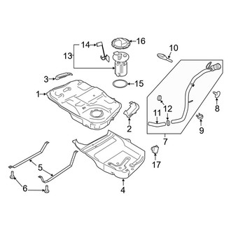 Ford OE - Fuel System Components