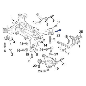 Ford OE - Lower Suspension Control Arm Bolt
