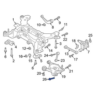 Ford OE - Lower Suspension Control Arm Bolt