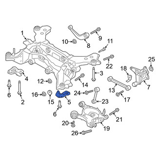 Ford OE - Left Suspension Subframe Reinforcement Bracket