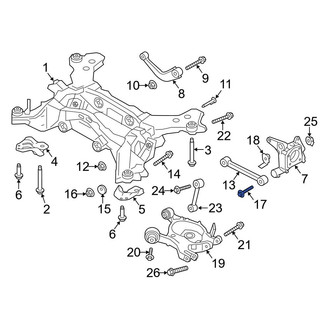 Ford OE - Upper Outer Suspension Control Arm Bolt