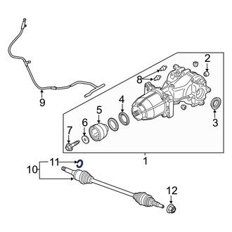 Ford OE - CV Joint C-Clip