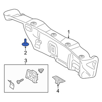 Ford OE - Bumper Cover Rivet