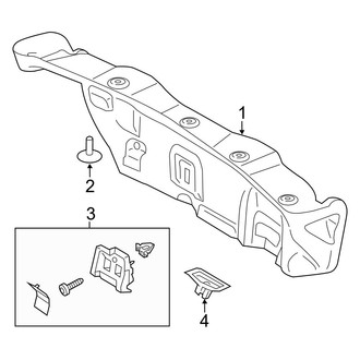 Ford OE - Trunk Lid - Interior Trim