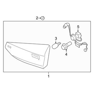 Ford OE - Rear Lamps - Backup Lamps