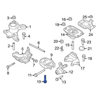 Ford OE - Lateral Arm Bolt