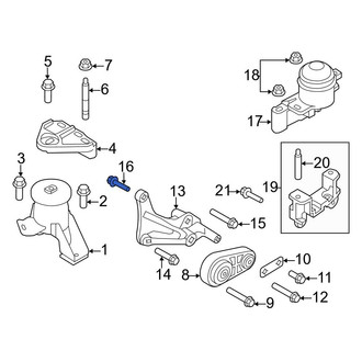 Ford OE - Engine Mount Bolt