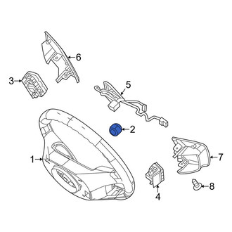 Ford OE - Steering Wheel Nut