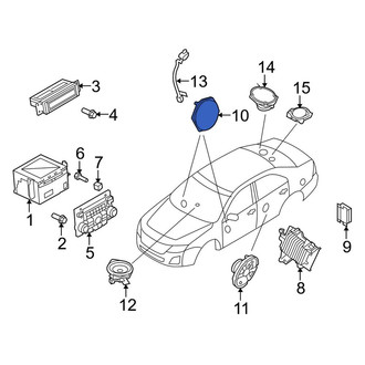 Ford OE - Rear Speaker