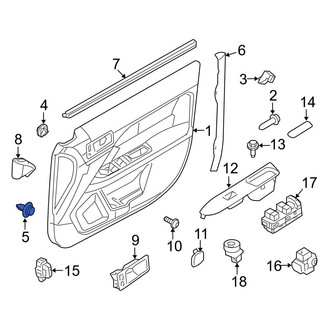 Ford OE - Door Interior Trim Panel Retainer