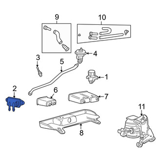 Ford OE - Exhaust Gas Recirculation (EGR) Pressure Sensor