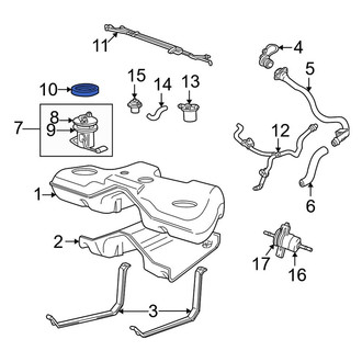 Ford OE - Fuel Tank Lock Ring