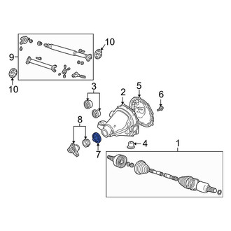 Ford OE - Rear Differential Pinion Seal