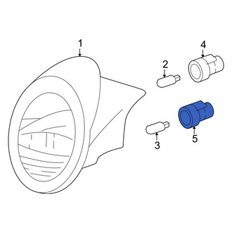 Ford OE - Rear Back Up Light Socket