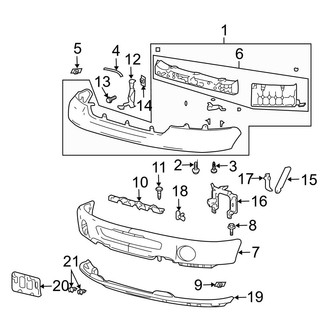 Ford OE - Front Bumper - Bumper & Components