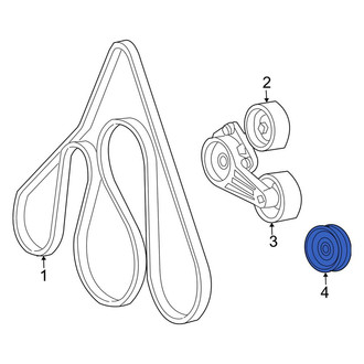 Ford OE - Accessory Drive Belt Idler Pulley