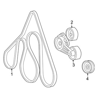 Ford OE - Cooling - Belts & Pulleys