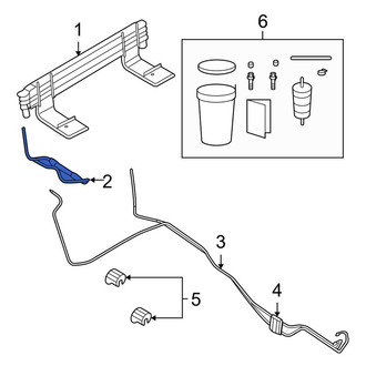 Ford OE - Automatic Transmission Oil Cooler Hose