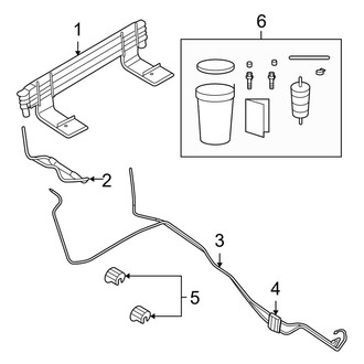 Ford OE - Cooling - Trans Oil Cooler (4.6L / 5.4L Automatic Tr)