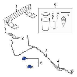 Ford OE - Transmission Oil Cooler Line Clamp