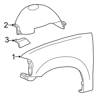 Ford OE - Fender & Components