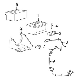 Ford OE - Electrical - Battery